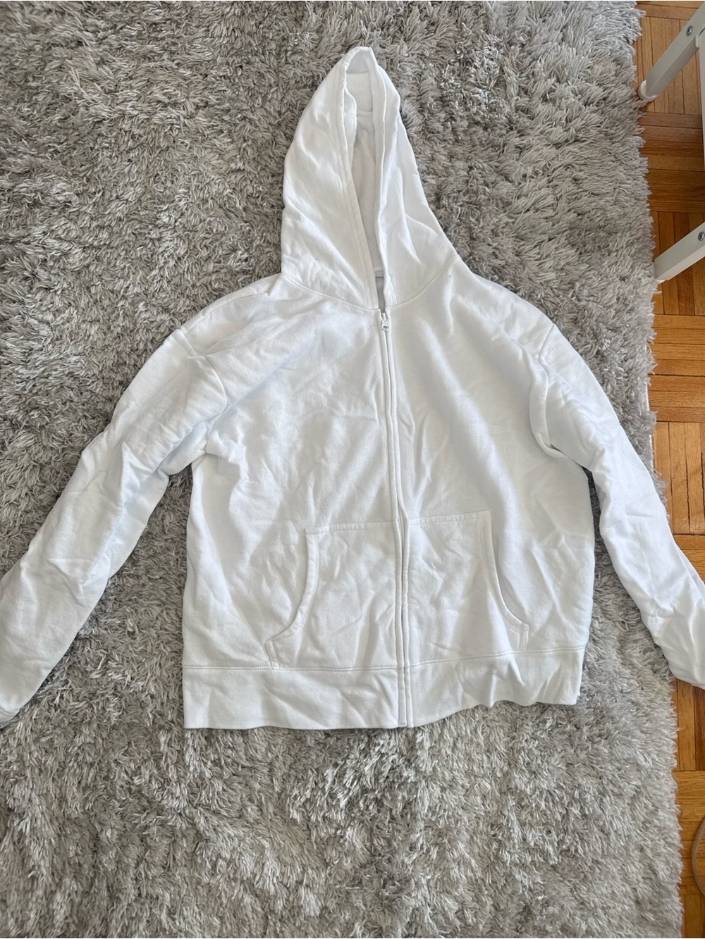 Unisex zip up hoodie